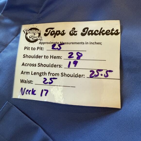 Blueburry Royale Men’s Button-Up Shirt | Royal Blue Hidden Placket | Size 17 - Picture 10 of 10